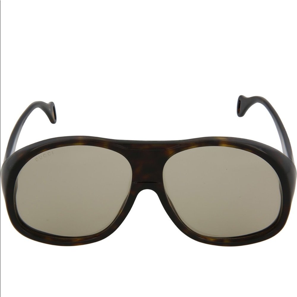 Gucci 60MM oversized aviator sunglasses - Picture 13 of 14